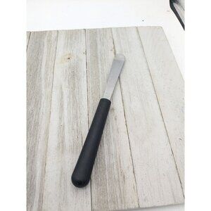 Pampered Chef Stainless Grapefruit Knife #1 Avocado Fruit Black Handle